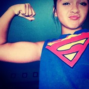 Teen muscle girl Powerlifter Sarah